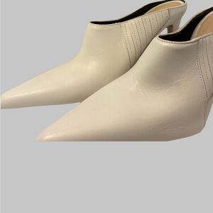 Zara Cream Ankle Booties